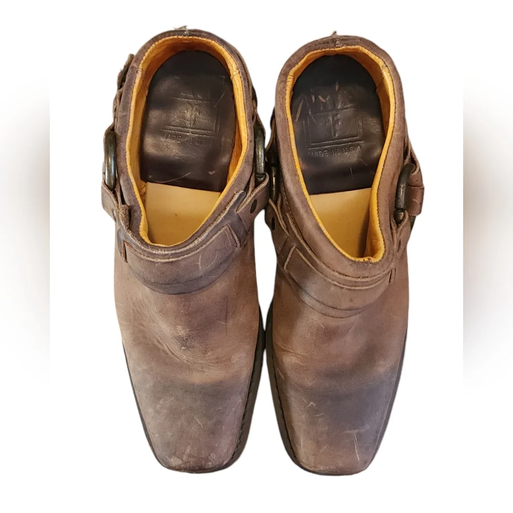 Frye Women's Belted Harness Mule Size 7.5 - Picture 6 of 8